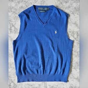 POLO By Ralph Lauren V-neck Knit Sweater Vest!